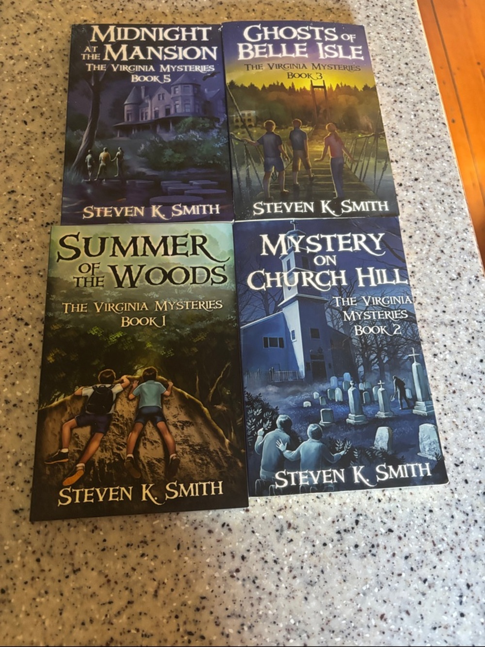The Virginia Mysteries by Steven K Smith Lot of 4